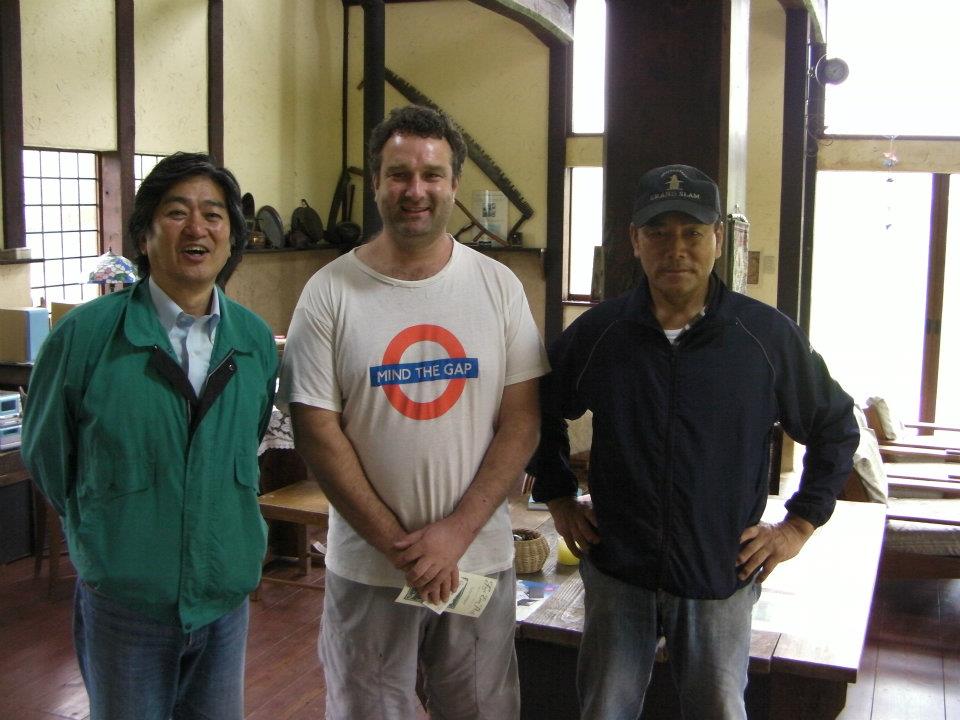 Picture of Adrian and Fuji Eco Park owner and staff